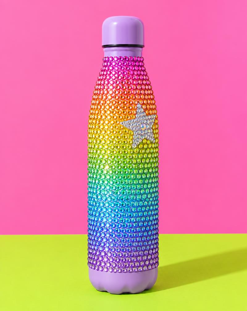 Fles bedazzled met Ziveri steentjes